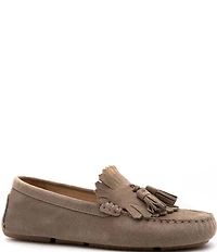 Flag LTD. Women's Morgan Suede Kiltie Tassel Loafers