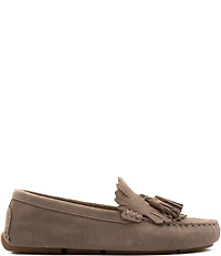 Flag LTD. Women's Morgan Suede Kiltie Tassel Loafers