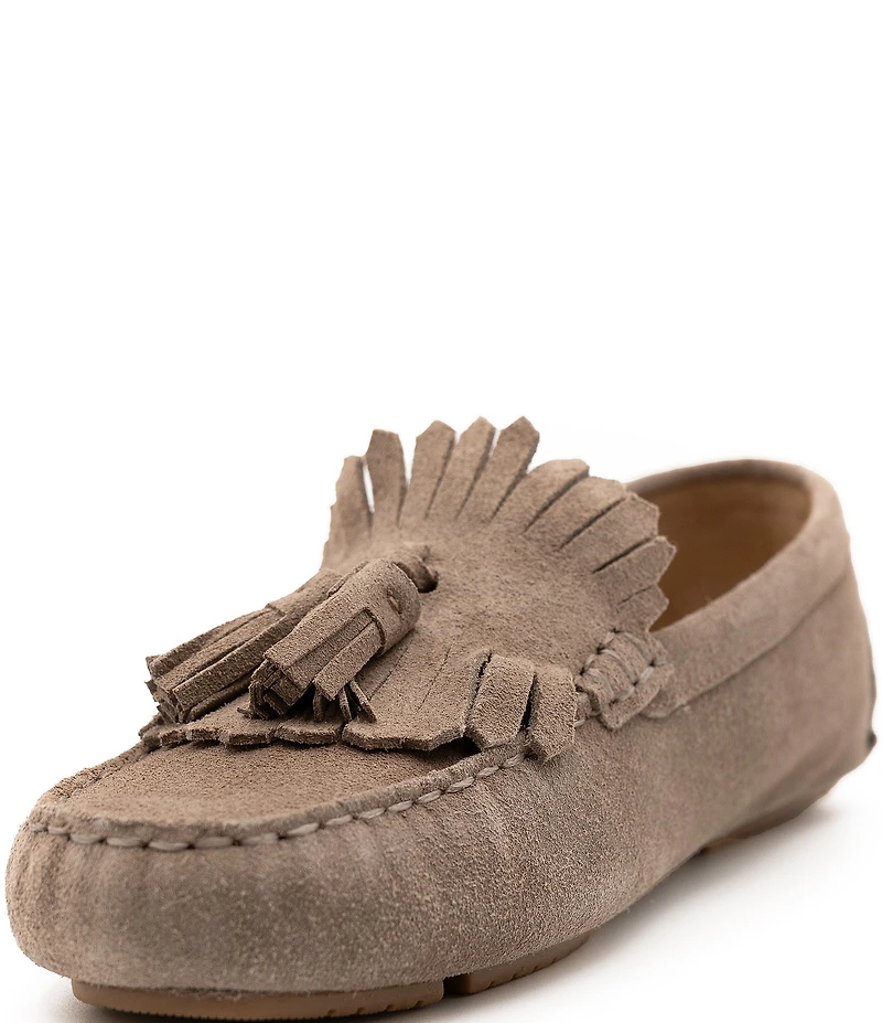 Flag LTD. Women's Morgan Suede Kiltie Tassel Loafers