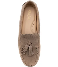 Flag LTD. Women's Morgan Suede Kiltie Tassel Loafers