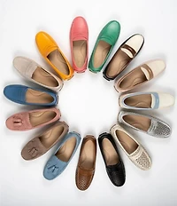 Flag LTD. Women's Morgan Suede Kiltie Tassel Loafers