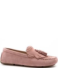 Flag LTD. Women's Morgan Suede Kiltie Tassel Loafers