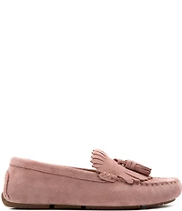 Flag LTD. Women's Morgan Suede Kiltie Tassel Loafers
