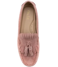 Flag LTD. Women's Morgan Suede Kiltie Tassel Loafers