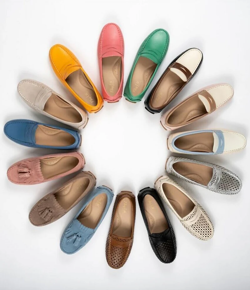 Flag LTD. Women's Morgan Suede Kiltie Tassel Loafers