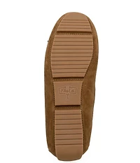 Flag LTD. Women's Morgan Suede Mule Fringe Loafers