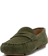 Flag LTD. Women's Morgan Suede Penny Loafers
