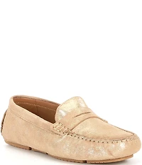 Flag LTD. Women's Morgan Suede Penny Loafers