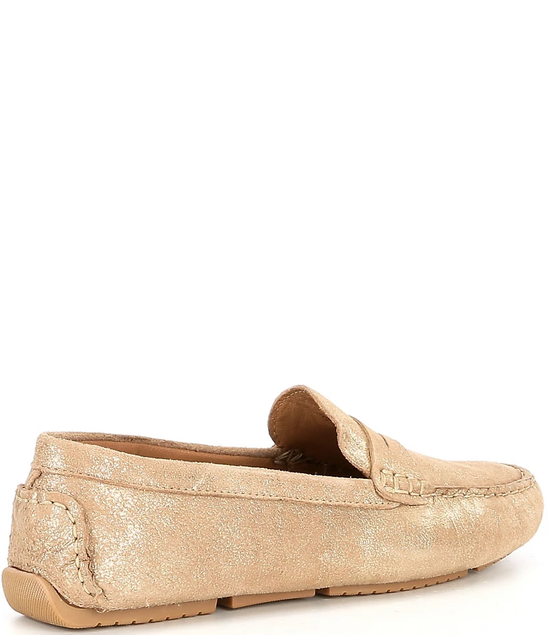 Flag LTD. Women's Morgan Suede Penny Loafers