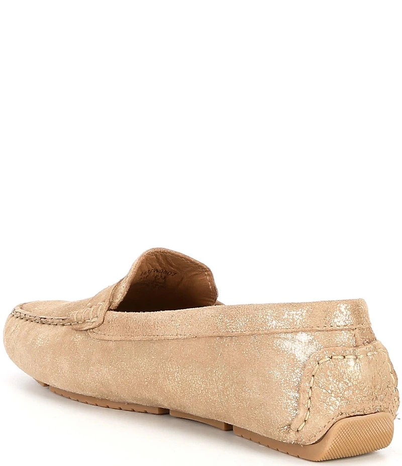 Flag LTD. Women's Morgan Suede Penny Loafers
