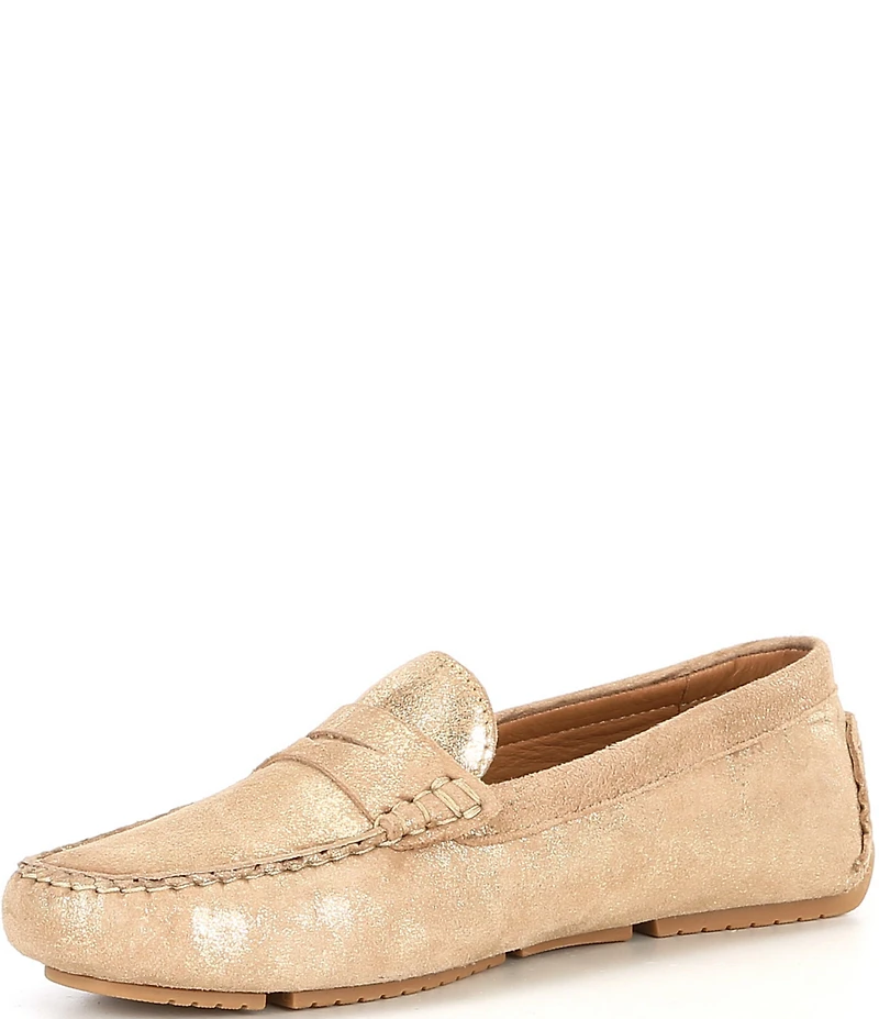 Flag LTD. Women's Morgan Suede Penny Loafers