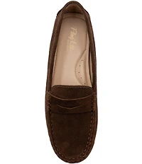 Flag LTD. Women's Morgan Suede Penny Loafers