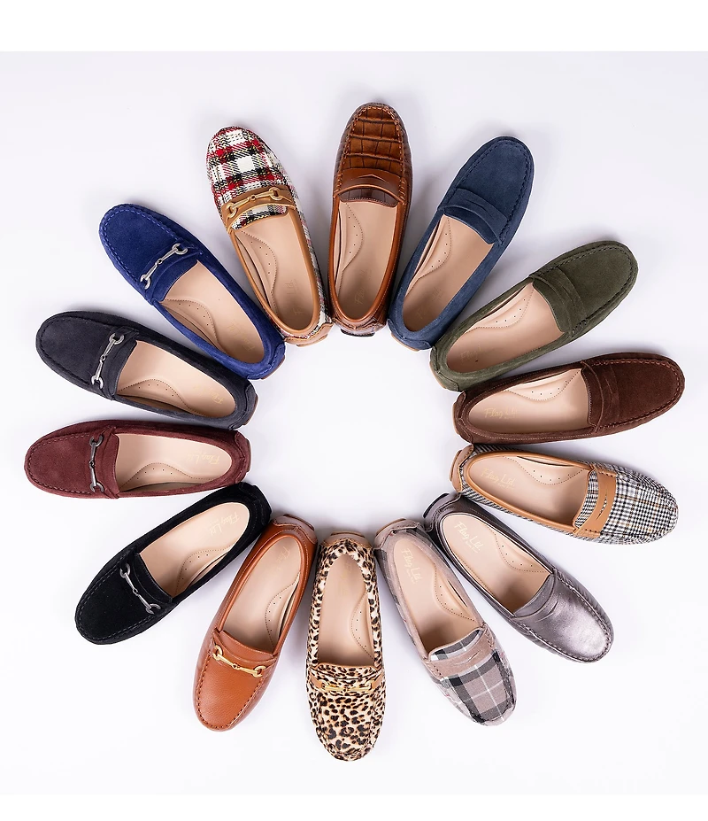 Flag LTD. Women's Morgan Suede Penny Loafers