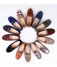 Flag LTD. Women's Morgan Suede Penny Loafers