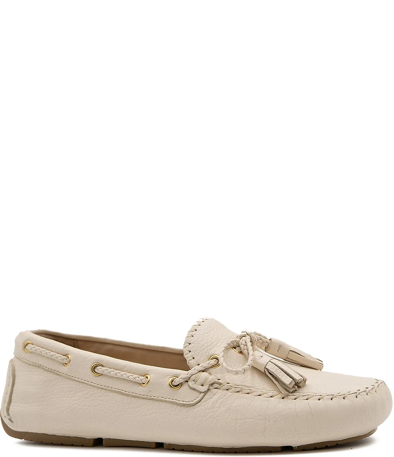 Flag LTD. Women's Morgan Leather Tassel Loafers