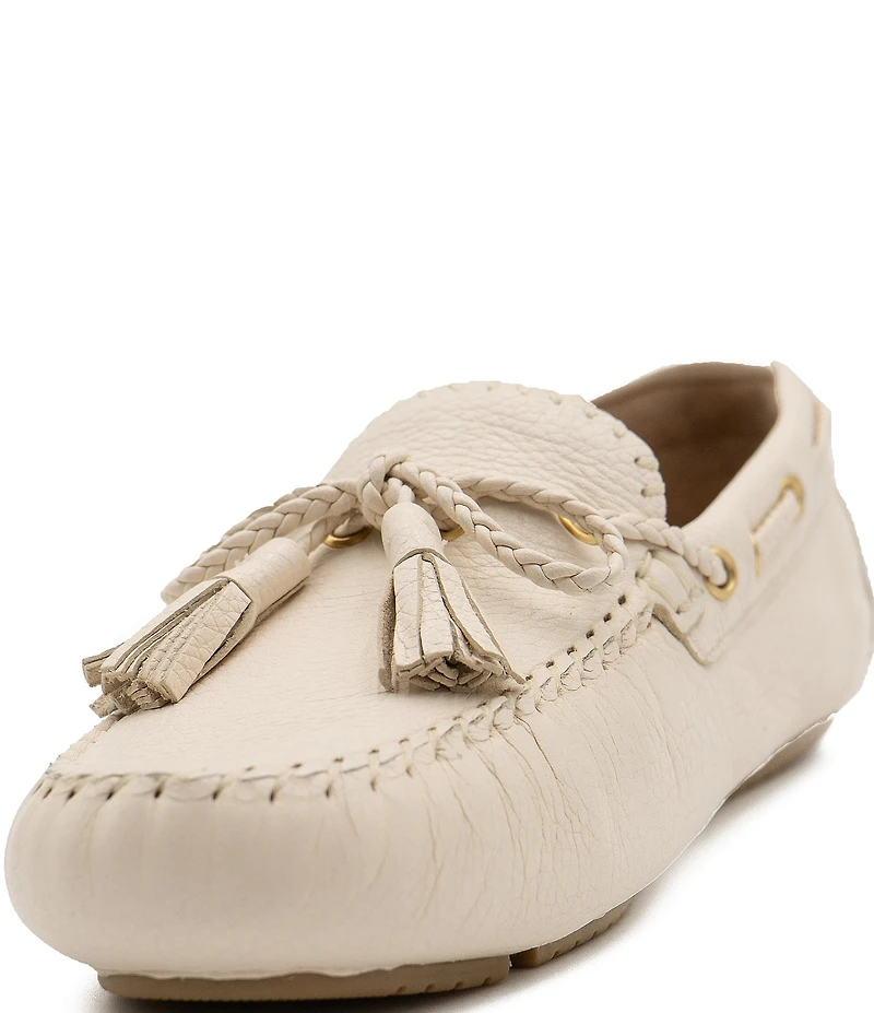 Flag LTD. Women's Morgan Leather Tassel Loafers