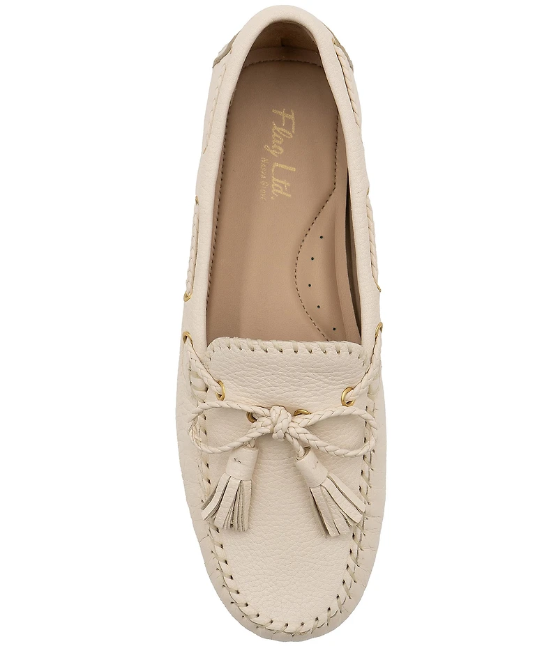 Flag LTD. Women's Morgan Leather Tassel Loafers