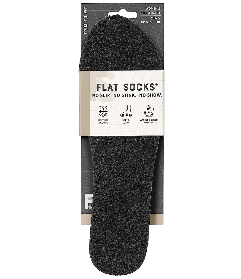 Flat Socks Curly Pile Cushioned Liners
