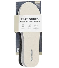 Flat Socks Micro Wool Cushioned Liners 3 Pack
