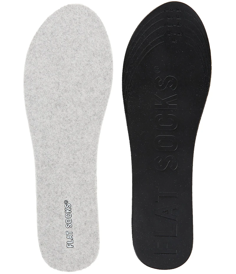 Flat Socks Micro Wool Cushioned Liners 3 Pack