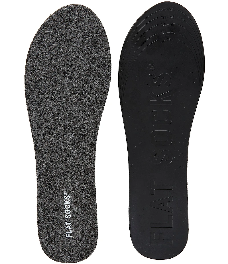 Flat Socks Micro Wool Cushioned Liners 3 Pack