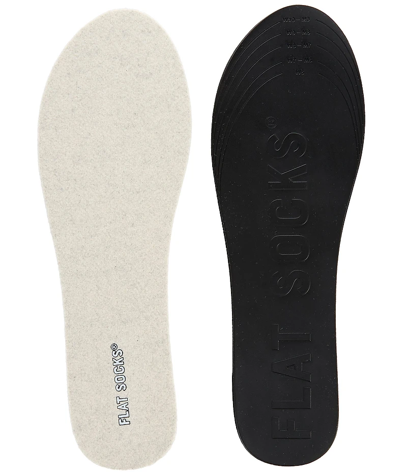 Flat Socks Micro Wool Cushioned Liners 3 Pack
