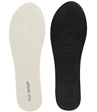 Flat Socks Micro Wool Cushioned Liners 3 Pack