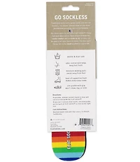 Flat Socks Rainbow Cushioned Liners