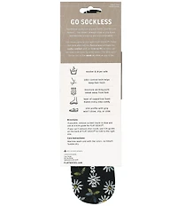 Flat Socks Women's Mesh Daisy Floral Cushioned Liners