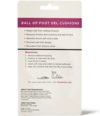 Foot Petals Ball of Foot Gel Cushions for Sandals