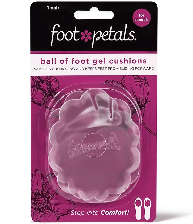 Foot Petals Ball of Foot Gel Cushions for Sandals