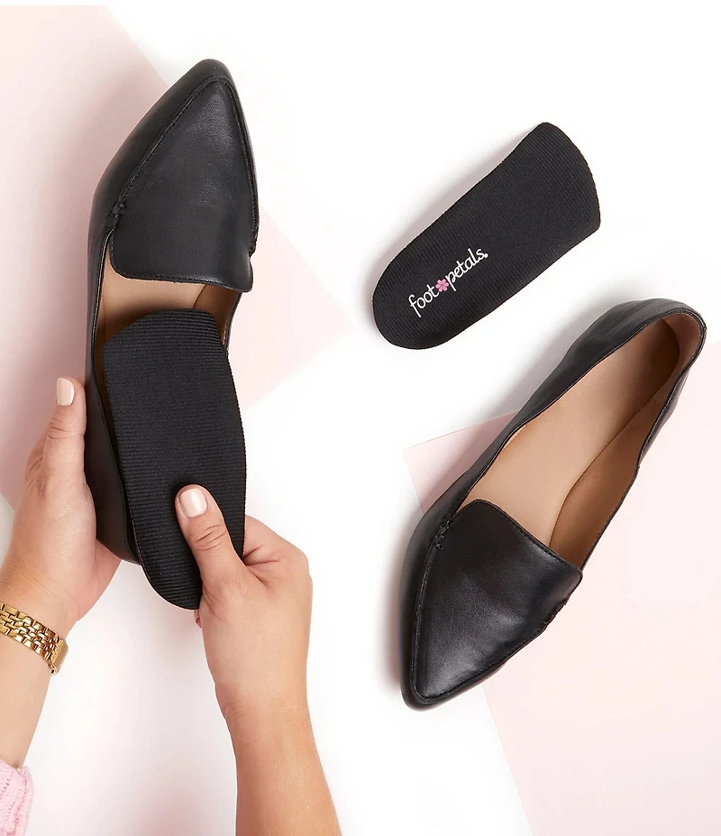 Foot Petals Plantar Fasciitis 3/4 Orthotic Insoles