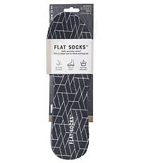 Flat Socks Printed Cushioned Liners