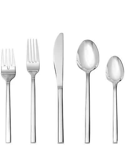 Fortessa Arezzo 60-Piece Stainless Steel Flatware Set