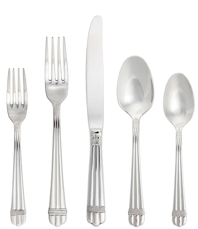 Fortessa Como 5-Piece Stainless Steel Flatware Set