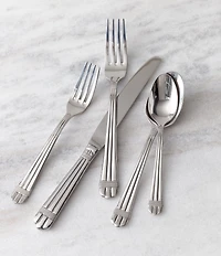 Fortessa Como 5-Piece Stainless Steel Flatware Set