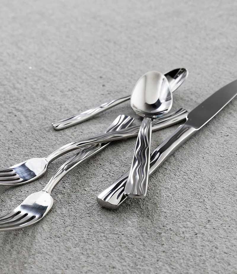 Fortessa Dorada 20-Piece Stainless Steel Flatware Set