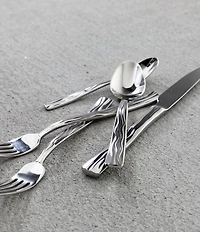 Fortessa Dorada 20-Piece Stainless Steel Flatware Set