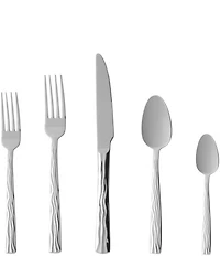 Fortessa Dorada 20-Piece Stainless Steel Flatware Set