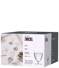 Fortessa Era Collection Water Goblet Glasses, Set of 4