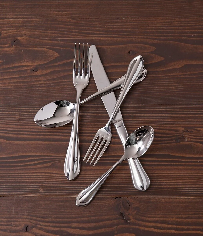 Fortessa Forge 20-Piece Stainless Steel Flatware Set