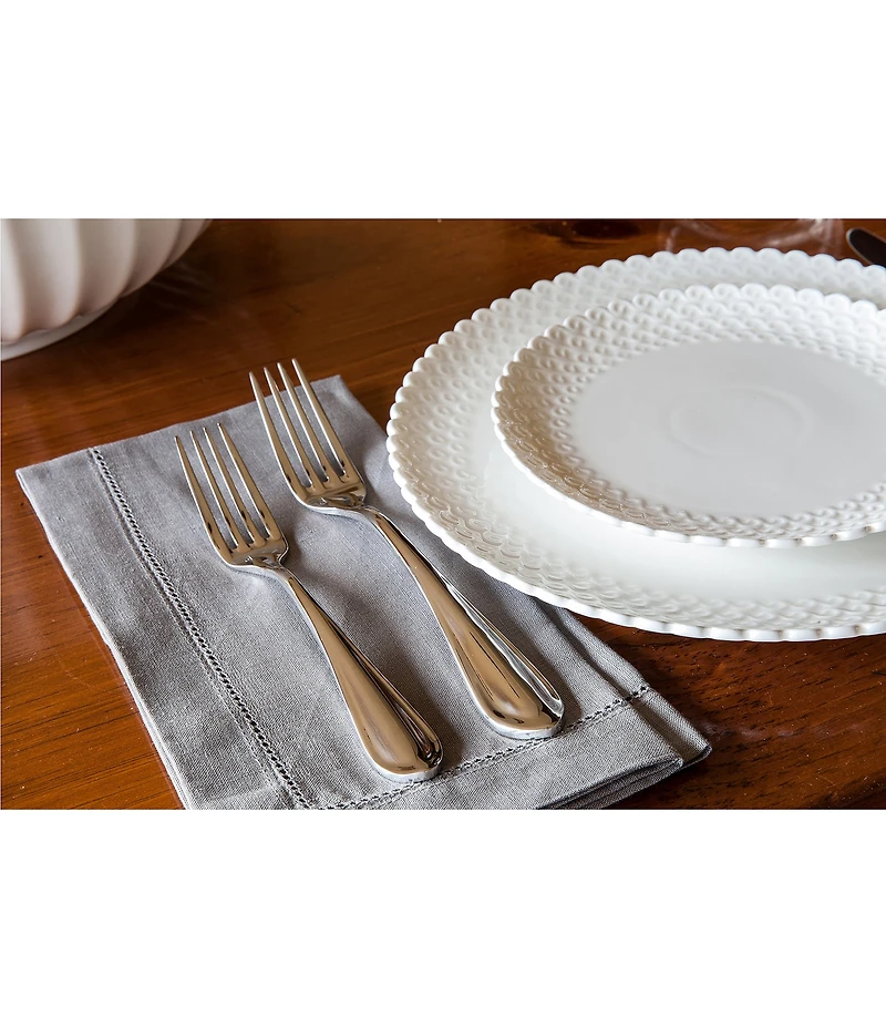 Fortessa Forge -Piece Stainless Steel Flatware Set