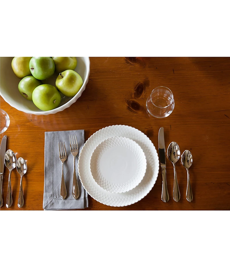 Fortessa Forge -Piece Stainless Steel Flatware Set
