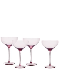 Fortessa Gala Collection Coupe Cocktail Glasses, Set of 4