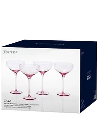 Fortessa Gala Collection Coupe Cocktail Glasses, Set of 4