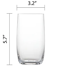Fortessa Gala Collection Iced Beverage Glasses, Set of 4