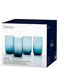 Fortessa Gala Collection Iced Beverage Glasses, Set of 4