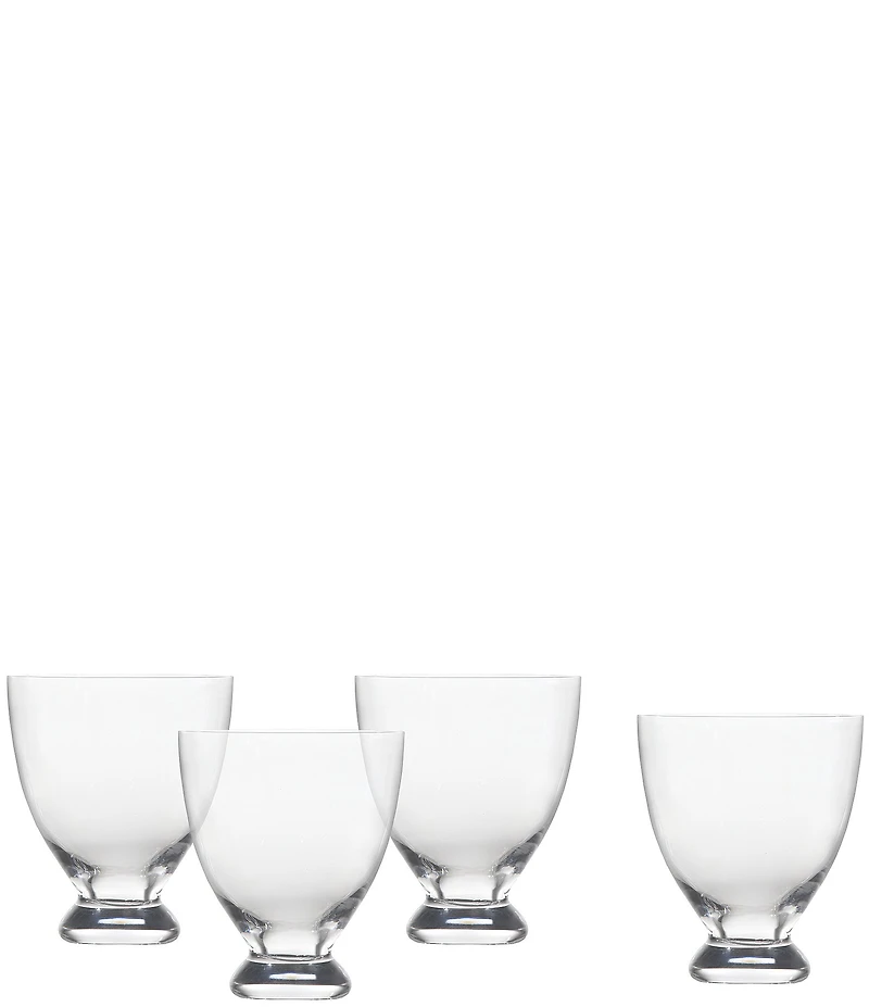 Fortessa Gala Collection Lowball Cocktail Glasses, Set of 4