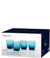 Fortessa Gala Collection Short Beverage Glasses, Set of 4