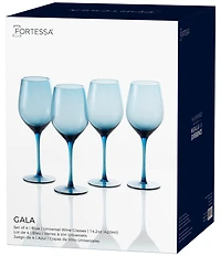 Fortessa Gala Collection Wine Glasses, Set of 4